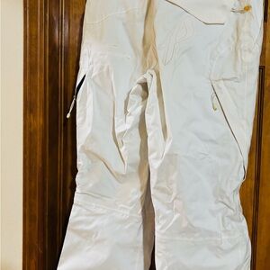Orage white snowboard pants vintage